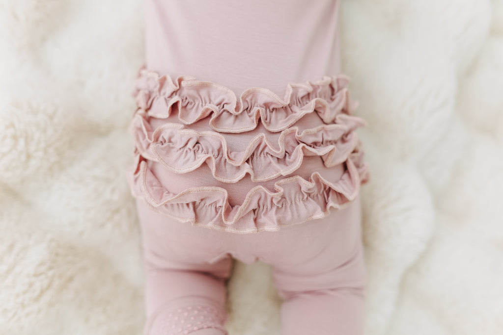 Salopeta Convertibilă Dusty Rose