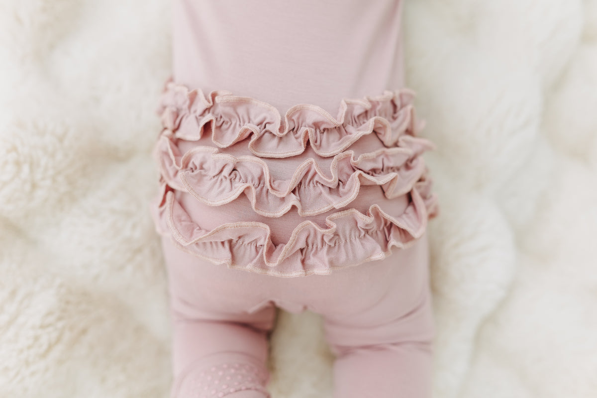 Salopeta Convertibilă Dusty Rose