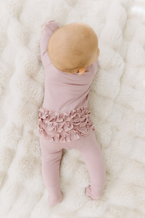 Salopeta Convertibilă Dusty Rose